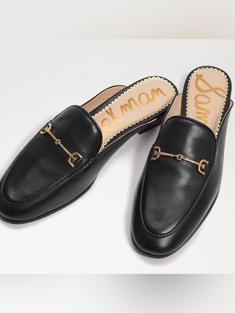 Sam Edelman Linnie Bit Mule Slip-On Loafers in Black